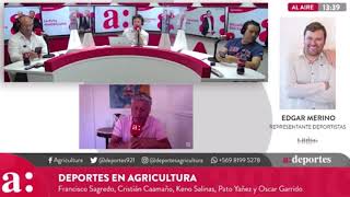 Edgar Merino en Radio Agricultura conversa sobre Christiane Endler