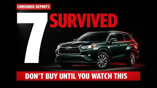 Consumer Reports Tested 70+ SUVs… Only 7 Survived