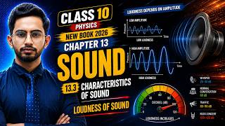 Loudness of Sound Explained | Class 10 Physics New Book Chapter 13, Topic 13.3 (2026) screenshot 4
