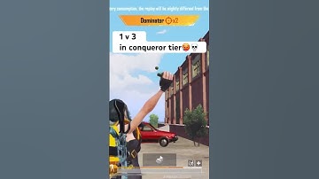 1 v 3 in conqueror lobby…. 💀🙀😅. #bgmi #viralvideo #trending #shorts #bgis #youtube #hacker #dbs