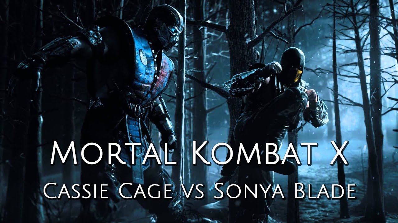 Mortal Kombat X Cassie Cage Fatality selfie - YouTube