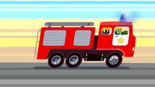 LEARN TRUCKS AND CARS WITH JACQUES AND NICHOLAS - CARS, CARS - COMPILATION FOR KIDS