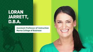 Loran Jarrett D.B.A - Innovation in Online Design and Teaching Award Finalist