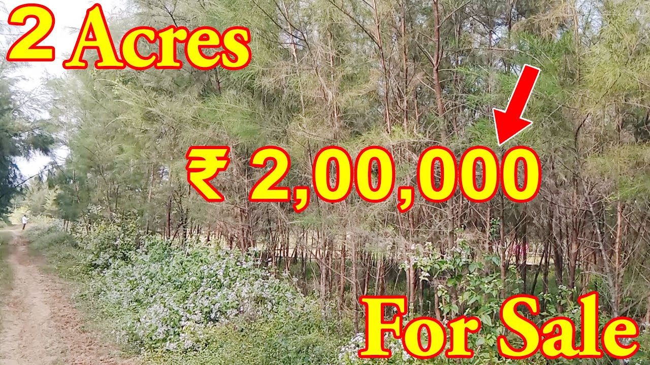 2 Acres Of Cheap Price Land For Sale Urgent Cash Purpose Sale ₹ 2