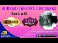 Tafsiira Suuraa Az Zariyat Sura 051 Full Shek Dr Muhammad Rashaad Abdulleetin 2025 1447