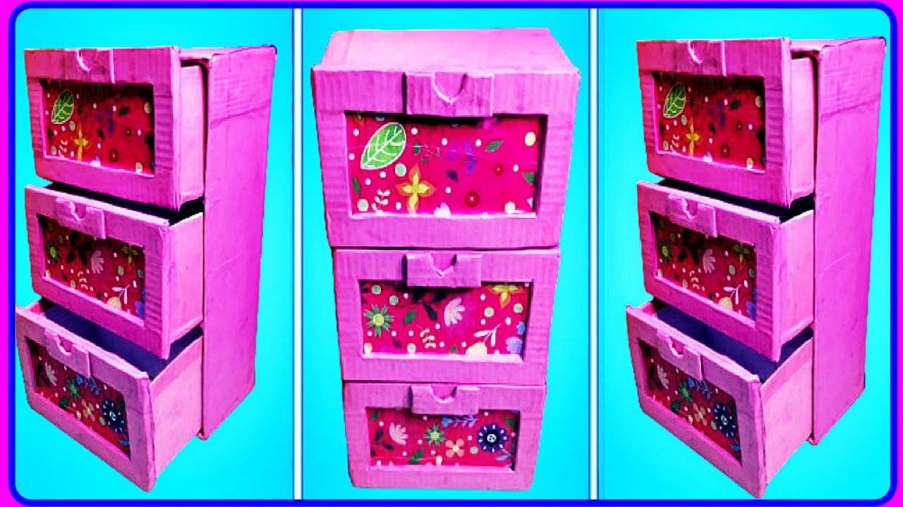 CARDBAORD FUNICHAR IDEAS || OUT OF WASTE || EASY CARDBAORD CRAFT|| ART ...