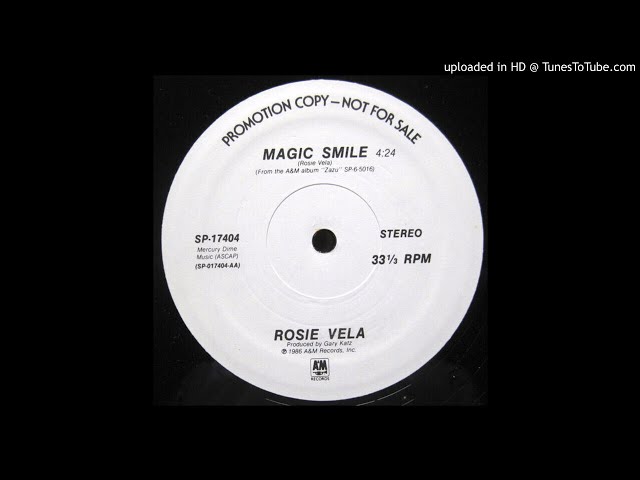 Rosie Vela - Magic Smile 1986 HQ Sound -