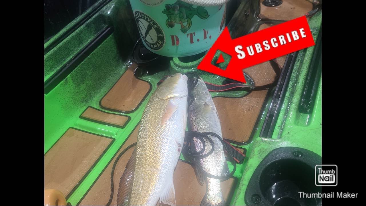 Galveston Kayak Fishing Spot YouTube