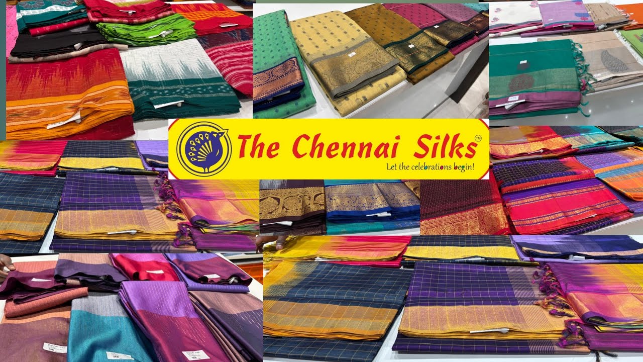 The Chennai Silks New Arrival Cotton Sarees|Pure Silk Cotton|Kota|Darwarl|Kora Silk Cotton|Hyderabad