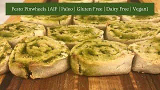 Pesto Pinwheels (AIP | Paleo | Vegan | Gluten Free | Dairy Free | Grain Free)