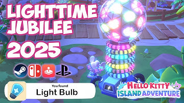 2025 Lighttime Jubilee event full guide - Hello Kitty Island Adventure