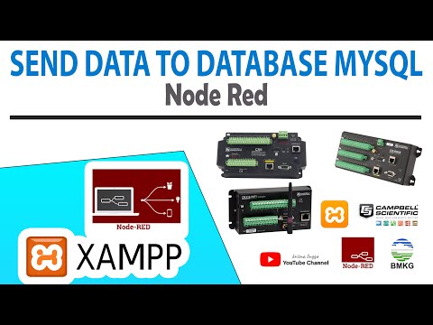 Send Data to Database MySQL Node Red