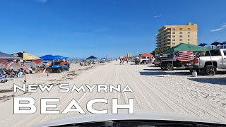 [4K] 🌞Festive drive on New Smyrna Beach on the 4th of July 2022 🇺🇸