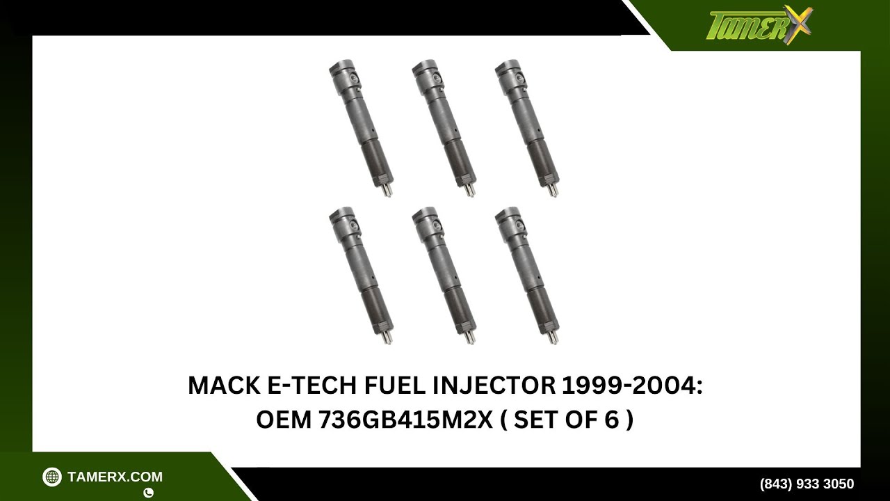 SET | Mack E-TECH Fuel Injector | 1999-2004 | 736GB415M2X