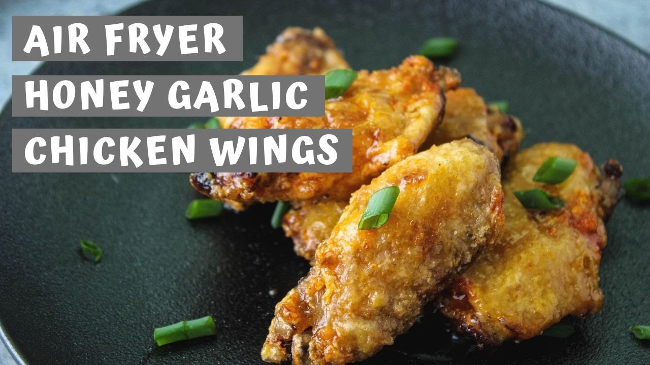 Air Fryer Chicken Wings Recipe How To Cook Chicken Wings In The Air Fryer Juicy With Crispy Skin Youtube