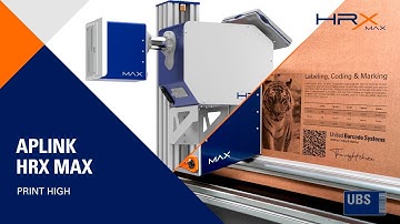 🆕 APLINK HRX MAX | Print High | 140mm (5.6”) printhead to optimize message dimensions