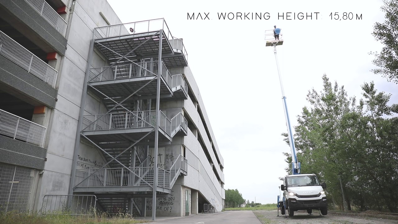 Socage 16T Telescopic Boom Lift