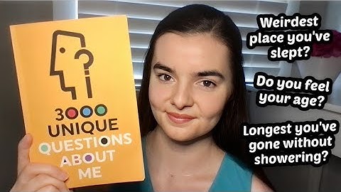 ASMR Asking You 90 VERY Personal Questions