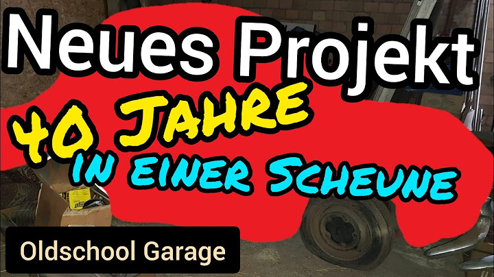 Scheunenfund 40 Jahre weggestellt, 1. Hand, unser neues Projekt!