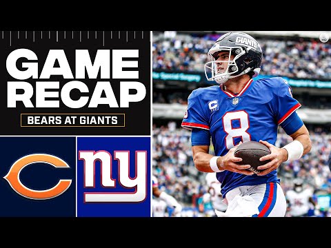 Giants defeat bears to start season 3-1 [full game recap] | cbs sports hq