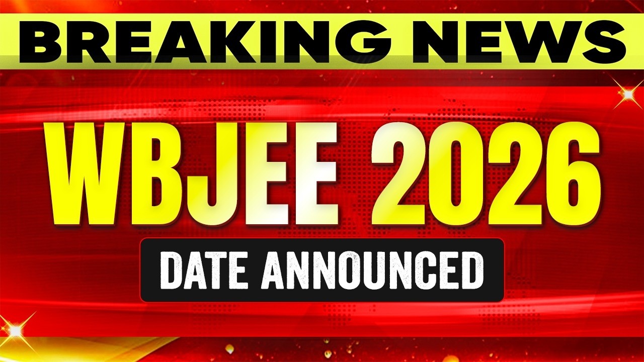 WBJEE 2026 Registration Soon ??📝 Wbjee Exam Date Notification Update Out #wbjee #wbjee2026 #pwbangla