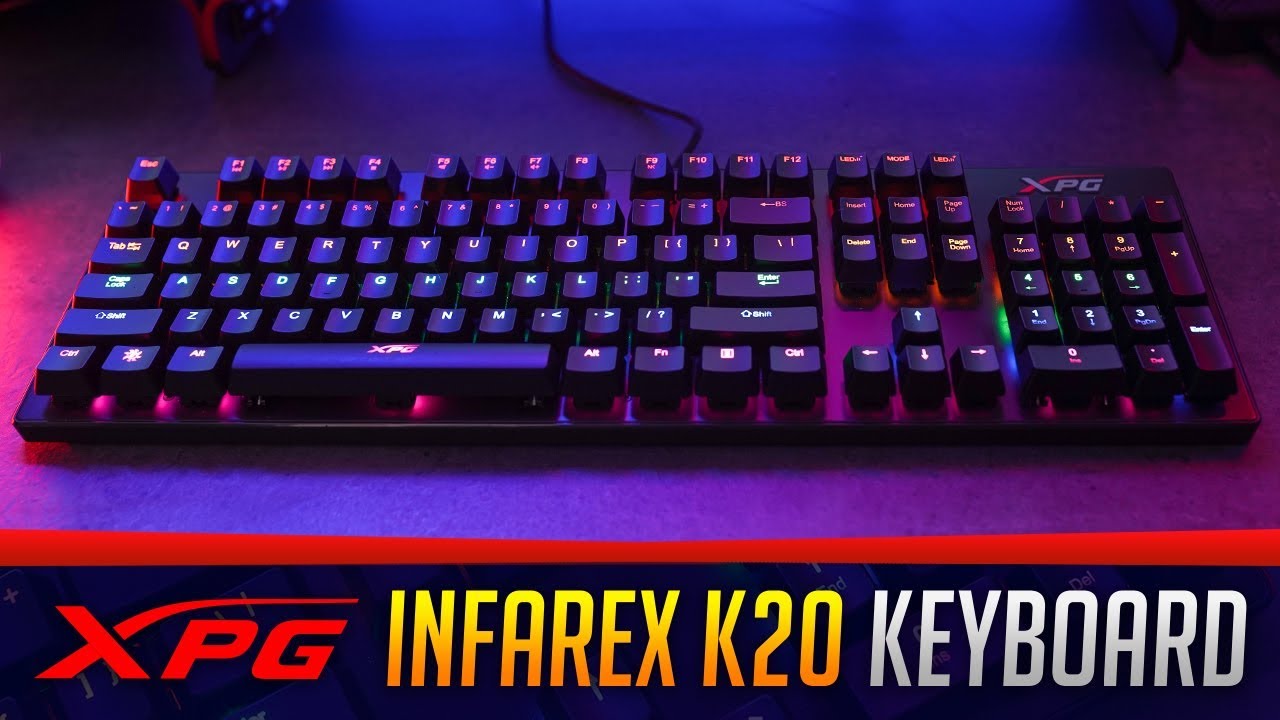 XPG Infarex K20 Keyboard Review - A Budget Mechanical Gaming Keyboard