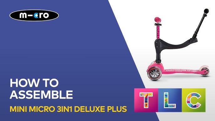 Trottinette évolutive Mini Micro 3en1 Révolution Rose - Micro Mobility