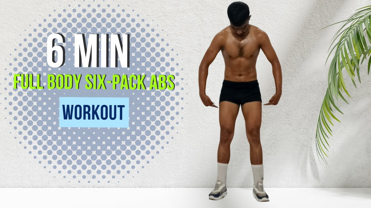Six Pack Abs in Just 6 Minutes | No Equipment Home Workout - YouTube