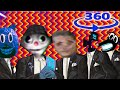 Siren Head & Train Eater & Minecraft and Cartoon Cat in their real life VR 360°