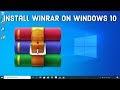 How to Install WinRAR on Windows 10 (2020)