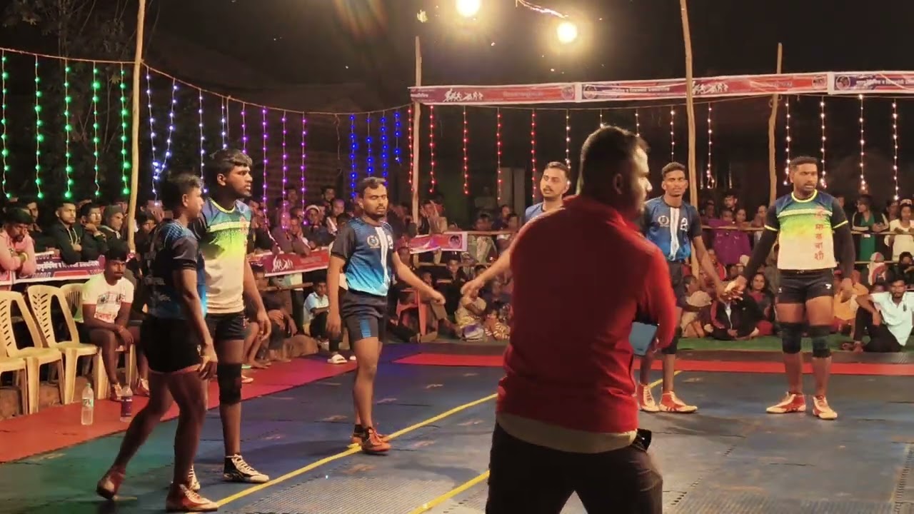 कुणबी समाज मंडळ विघ्रवली माळवाडी  आयोजित भव्य कबड्डी स्पर्धा 2k25 दोस्ती यारी बॉईज vsजुगाई विघ्रवली