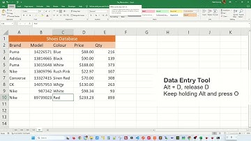SUPER EASY Excel Data Entry Form (NO VBA) - Excel Tips and Tricks