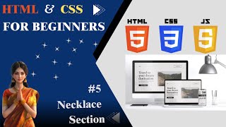 Create a Stunning Necklace Section💎| Fully Responsive Jewellery Website Step-by-Step(HTML, CSS,JS)#5
