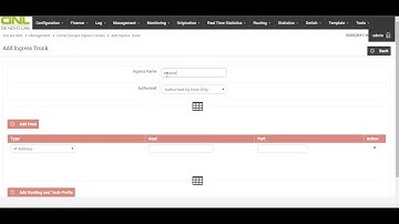 Denovolab: How to Create a Ingress Trunk