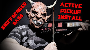 Steinberger Spirit Bass Active EMG Pickups Install