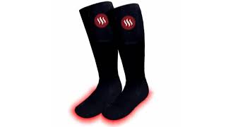 Electric Heated Socks - Battery Powered, With Remote