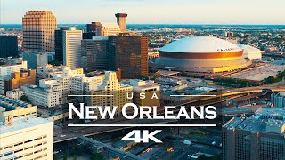New Orleans In 4K Uhd Stunning Aerial Drone Footage Day & Night Cityscape