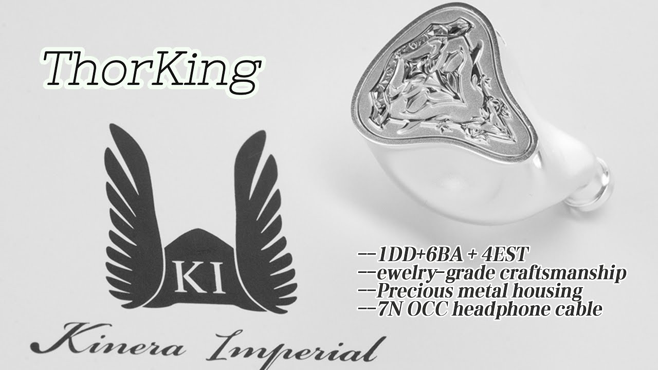 Kinera ThorKing: 1DD + 6BA + 4EST full metal earphones - YouTube