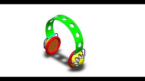 Solidworks projects : Headphone (complete modeling)