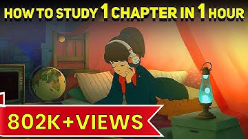 How To Study One Chapter In One Hour | How To Become A Topper | StudyTips | Letstute