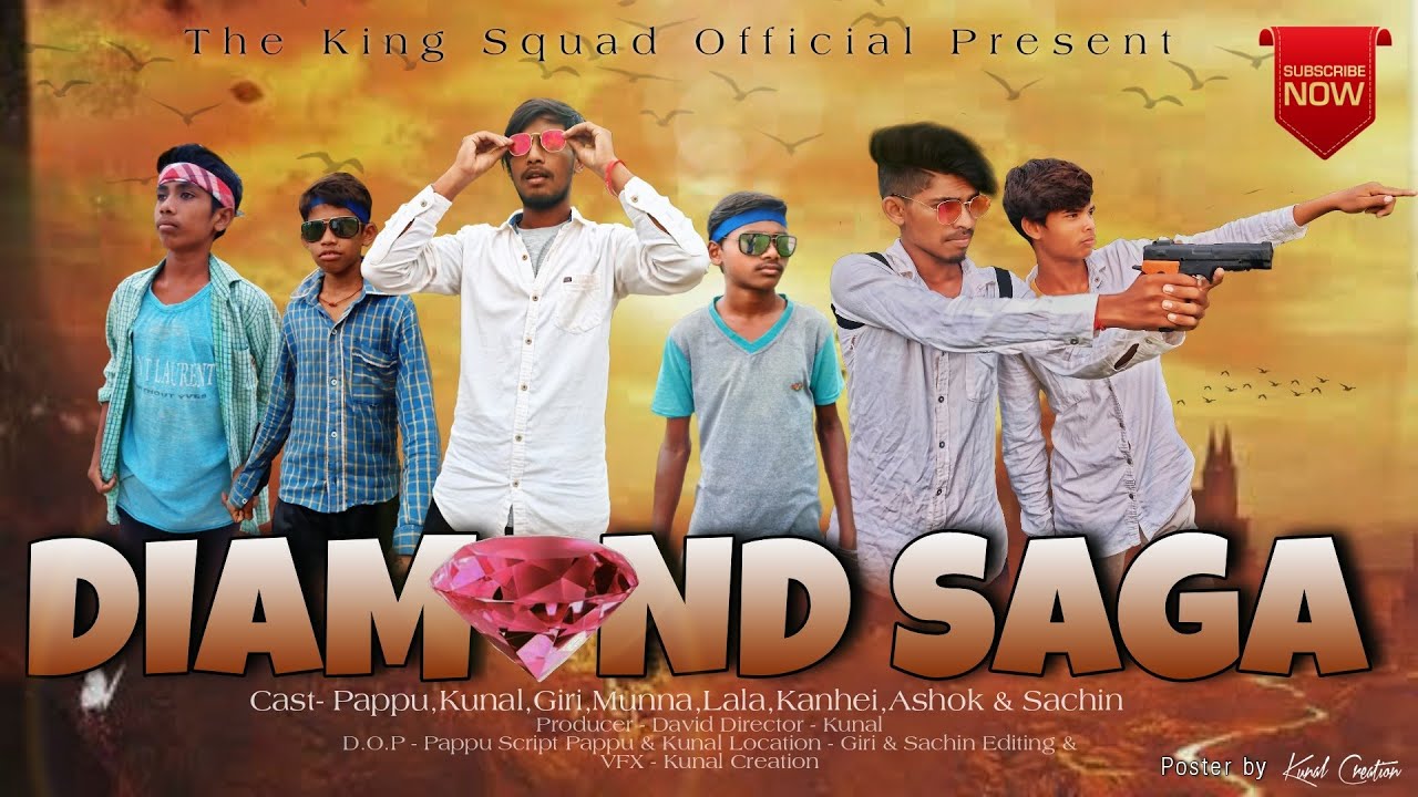 Diamond Saga | New comedy video |The King squad official |funny video 