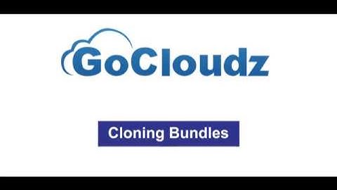 GoCloudz Product Bundle - Clone Bundles