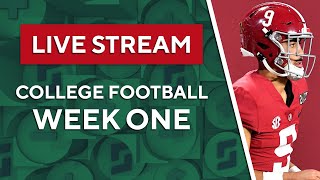 College Football Week 1 Best Bets, Picks & Predictions! | The Early Edge