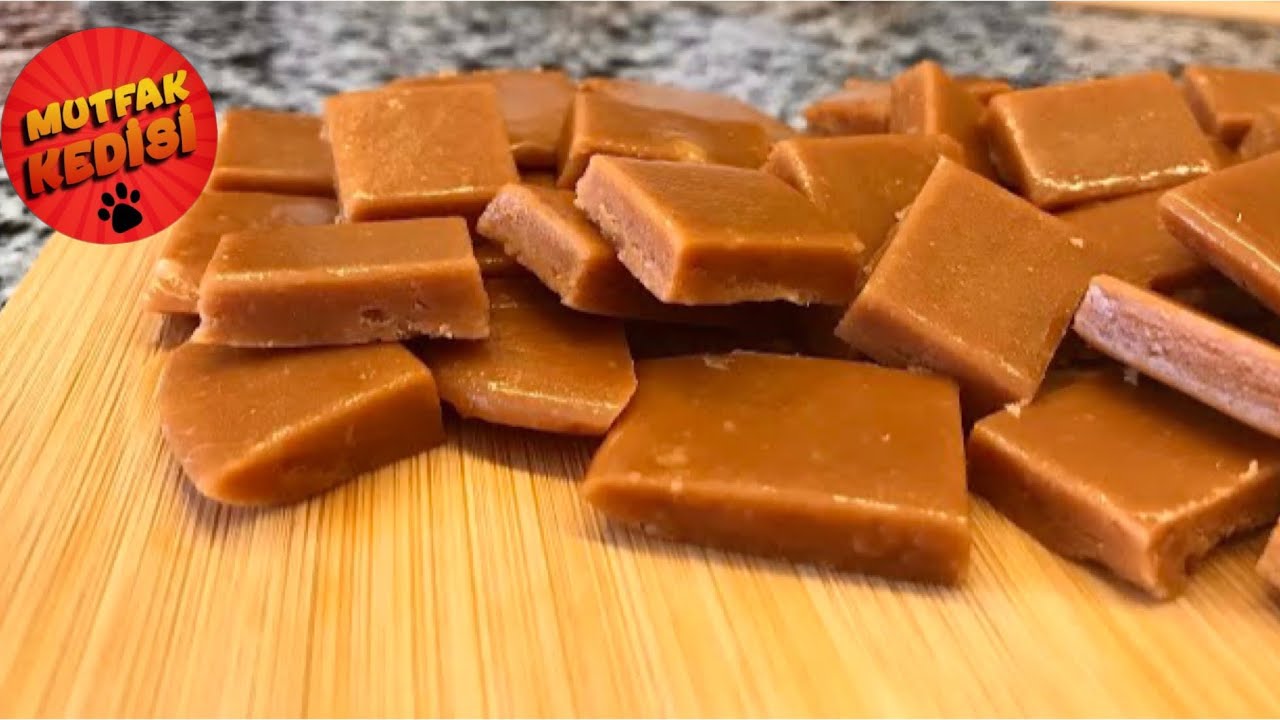 Karamelli şeker tarifi / Nasıl yapılır ? ￼#mutfakkedisi #keşfet