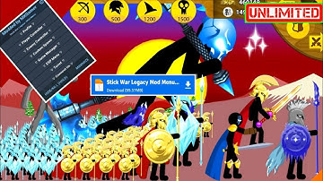 Stick War Legacy MOD MENU VIP! | New Update - UNLIMITED Gold & Gems!🤫