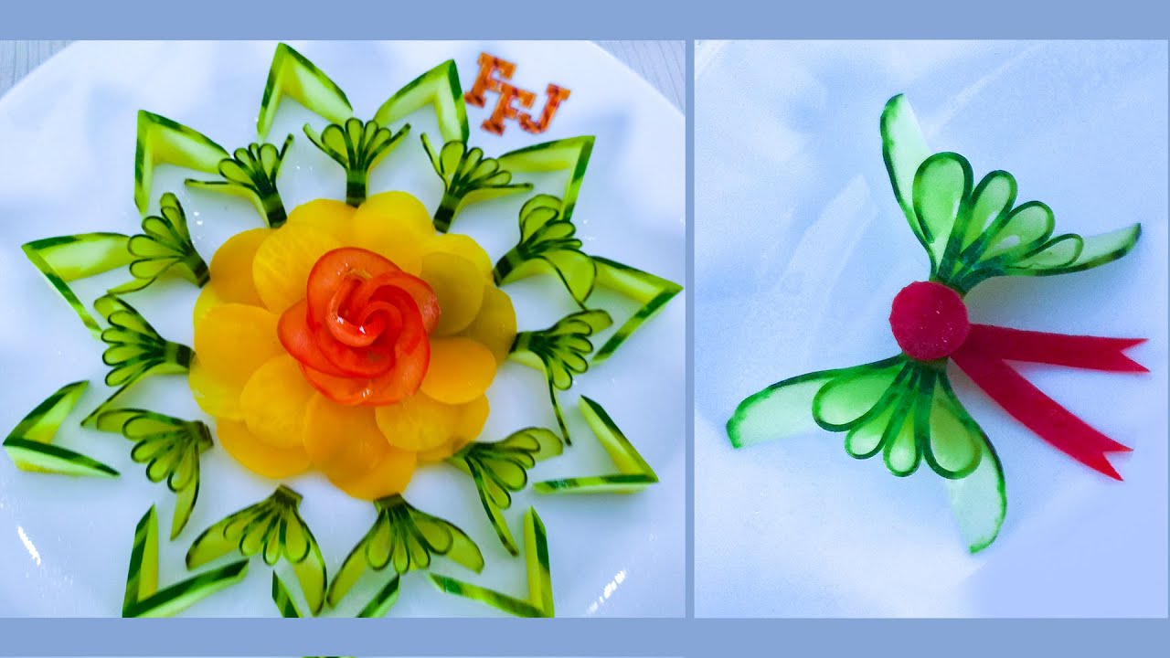 Cut the Vegetable Like This & It Becomes Sparkling Art