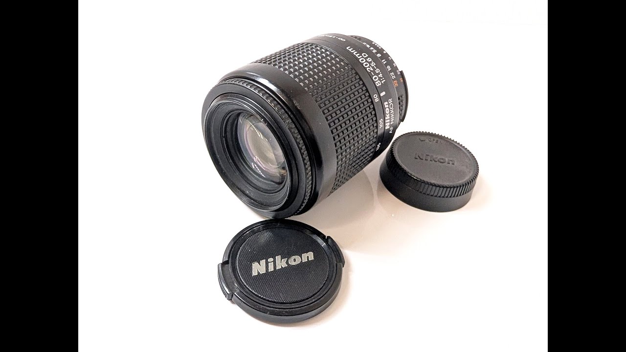 NIKON AF NIKKOR 80-200mm F4-5.6 D - YouTube