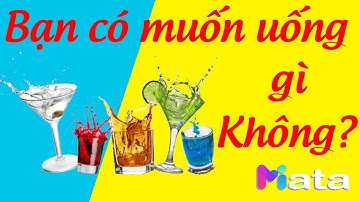 Luyện Nghe Tiếng Anh Giao Tiếp Cơ Bản || Lesson 6: Do you want something to drink? || Miata