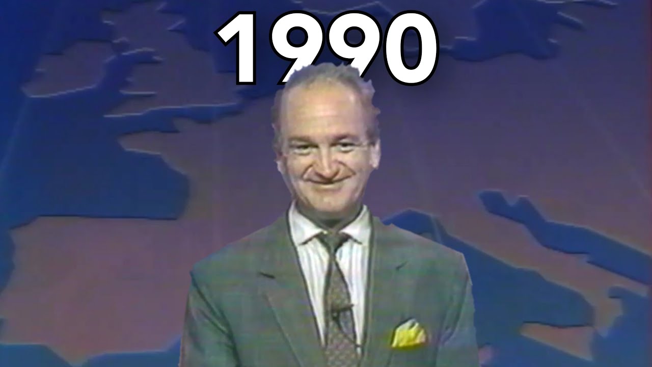 Les Bulletins Météos de l'année 1990 présentées par Alain Gillot-Pétré !