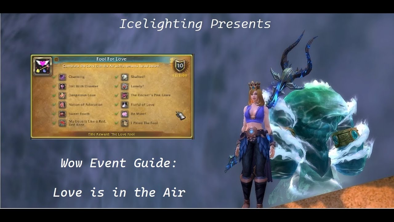 Love is in the Air Wow Event Achievements Mounts Toys Battle